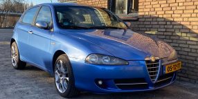 Alfa Romeo 147 1.6 T.spark 16V sportieve auto met 166.000 km
